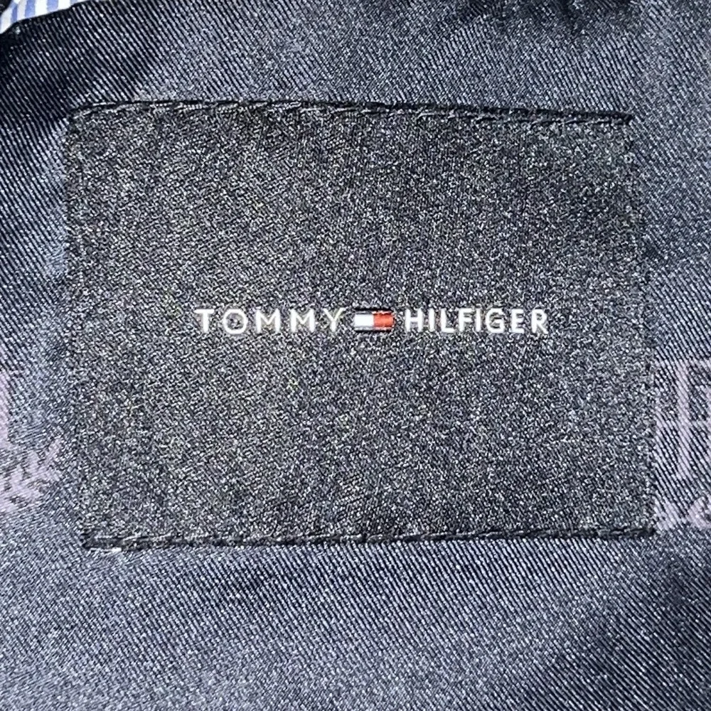 Tommy Hilfiger Men's Blue Glen Plaid Wool Blend Sports Jacket Blazer Size 50R‎